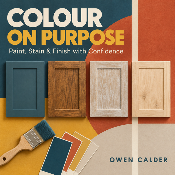 Contents pages showing the chapters and page count of Colour on Purpose.